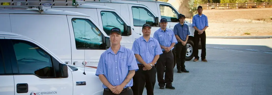 KIC Refrigeration crew ready for Mini Split Repair jobs across Fort Worth